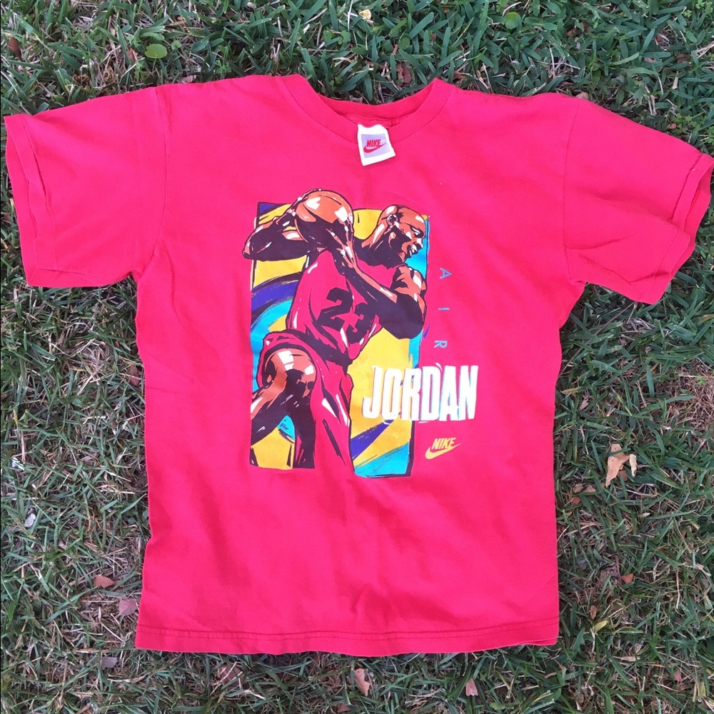 Vintage 80s Nike AIR JORDAN  Tshirt Sz S-M